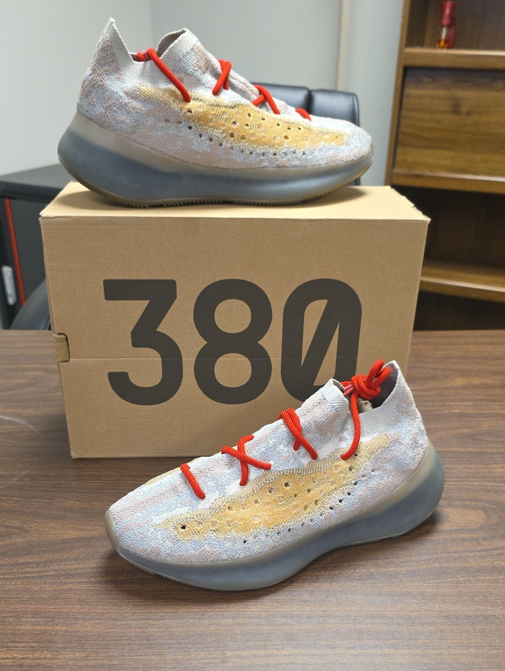Adidas Yeezy Boost 380 Pepper (2020 Release) FZ4977 Men's 10